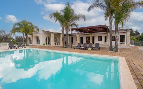 Apulia Retreat: Swimming Pool, Resort, Composite Material, Estate, Eco Hotel, Hacienda, Thermae, Shade, Villa