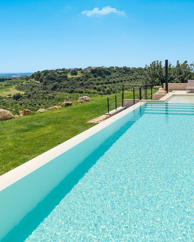 Villa Netina: Blue, Swimming Pool, Composite Material, Resort, Tile, Landscaping, Thermae, Water Feature, Eco Hotel