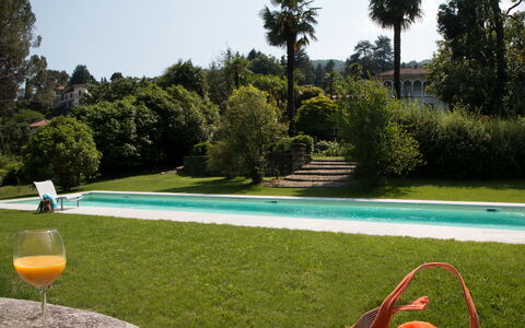 Romantica 16: Swimming Pool, Shrub, Leisure, Garden, Lawn, Resort, Hacienda, Landscaping, Yard, Shade