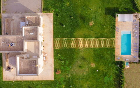Masseria Ficalindia: Swimming Pool, Land Lot, Garden, Lawn, Estate, Landscaping, Artificial Turf, Resort, Backyard, Design