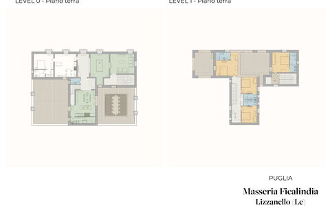 Masseria Ficalindia: Design, Living Room