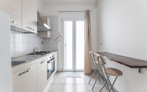 Casa Marinella, Marina di Mancaversa: Flooring, Wood, Furniture, Floor, Interior Design, Kitchen, Countertop, Major Appliance, Home, Apartment