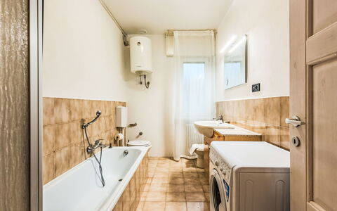 Livia: Flooring, Plumbing Fixture, Bathroom, Floor, Interior Design, Plumbing, Ceiling, Tap, Room, Toilet