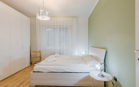 Livia: Furniture, Interior Design, Floor, Flooring, Wall, Bed, Bedroom, Wood, Ceiling, Room