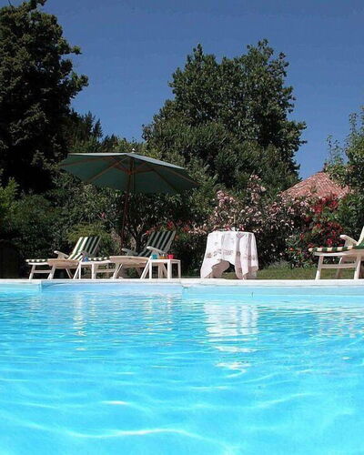 Villa Castellani: Swimming Pool, Blue, Outdoor Furniture, Furniture, Summer, Resort, Umbrella, Sunlounger, Chair, Leisure