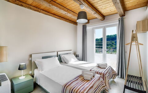 Villa Belvedere: Furniture, Interior Design, Apartment, Home, Chair, Room, Bed, Bed Frame, Bedroom, Hotel