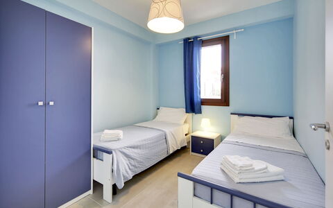 Borgo Vigata 1: Interior Design, Furniture, Floor, Bedroom, Flooring, Ceiling, Apartment, Bed, Room, Home