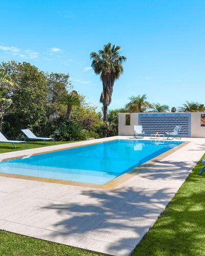 Villa Rebecca: Blue, Swimming Pool, Resort, Eco Hotel, Outdoor Furniture, Shade, Garden, Landscaping, Leisure, Estate