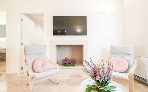 Trulli Heaven: Furniture, Interior Design, Wall, Flooring, Wood, Floor, Home, Living Room, Room, Lighting