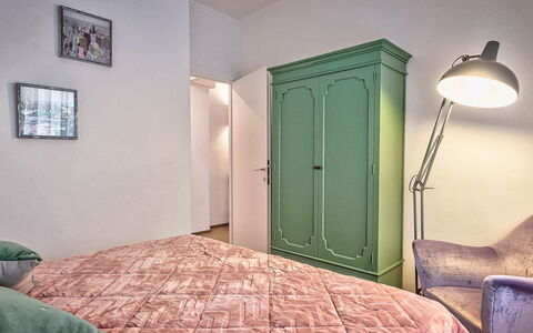 Cortona Deluxe: Bed, Furniture, Interior Design, Bedroom, Wall, Bed Sheet, Bedding, Floor, Flooring, Wood