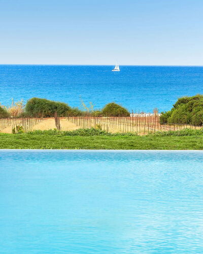 Villa Smeralda: Blue, Water, Sea, Swimming Pool, Coastal And Oceanic Landforms, Leisure, Ocean, Resort, Shade, Coast