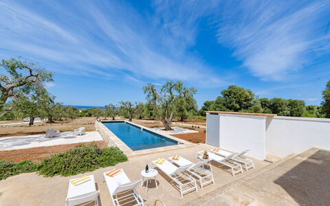 Villa Il Guaceto: Blue, Swimming Pool