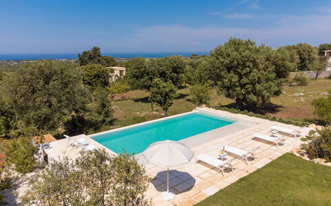 Villa Riva: Blue, Estate, Swimming Pool, Hacienda, Backyard, Villa, Farmhouse