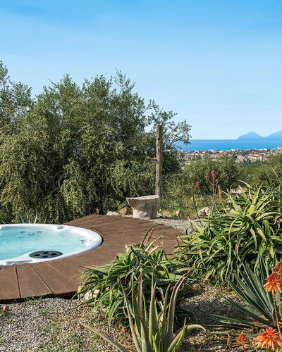 Villa Milo: Swimming Pool, Resort, Outdoor Furniture, Eco Hotel, Leisure, Chair, Umbrella, Landscaping, Shade, Resort Town