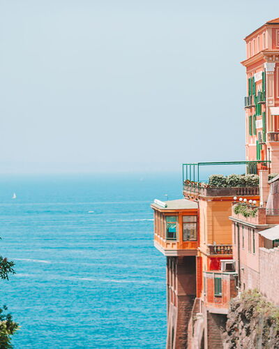 Casa Oscar: Blue, Daytime, Building, City, Residential Area, Apartment, Neighbourhood, Architecture, Town, Summer