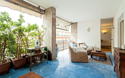 Casa Azul: Floor, Flooring, Furniture, Apartment, Flowerpot, Houseplant, Chair, Balcony, Daylighting, Wood Stain