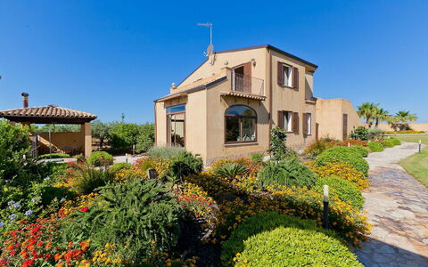 Villa Athena: Building, House, Home, Residential Area, Architecture, Facade, Shrub, Estate, Roof