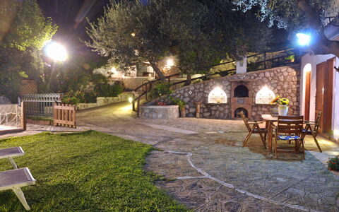 Casa 2 Ulivi: Night, Garden, Estate, Resort, Landscape Lighting, Hacienda, Landscaping, Backyard, Yard, Midnight
