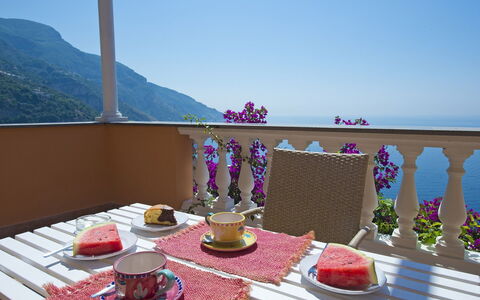 Casa Ivan: Furniture, Table, Chair, Balcony, Sea, Outdoor Furniture, Resort, Eco Hotel, Coffee Table, Houseplant