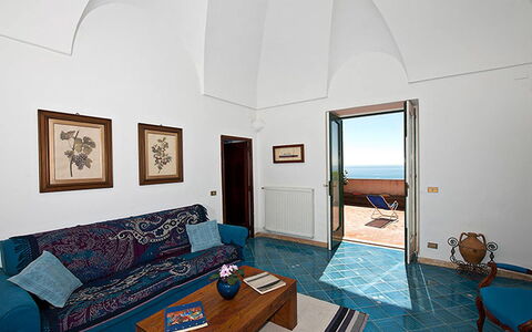 Positano View: Flooring, Floor, Interior Design, Room, Wood Stain, Hardwood, Ocean, Varnish, Wood Flooring, Living Room