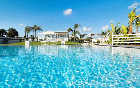 Casa Sunshine: Blue, Swimming Pool, Resort, Leisure, Eco Hotel, Shade, Hotel, Landscaping, Tropics