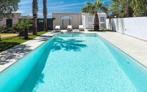 Casa Tika: Blue, Swimming Pool, Water, Resort, Composite Material, Eco Hotel, Leisure, Shade, Hotel