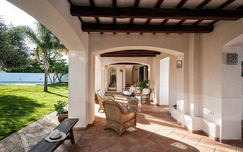Casa Tika: Home, Architecture, Flooring, Door, Floor, Estate, Column, Villa, Hacienda, Porch