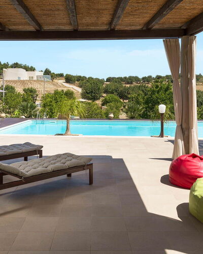 Villa Almond: Swimming Pool, Furniture, Outdoor Furniture, Resort, Chair, Leisure, Shade, Sunlounger, Eco Hotel, Patio