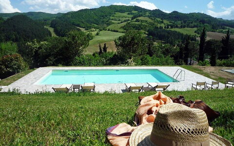 Villa Beatrice: Leisure, Swimming Pool, Recreation, Outdoor Furniture, Garden, Vacation, Lawn, Farmhouse, Landscaping, Eco Hotel