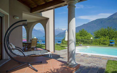 Villa Cremia: Flooring, Furniture, Resort, Column, Ceiling, Chair, Eco Hotel, Porch, Shade, Villa