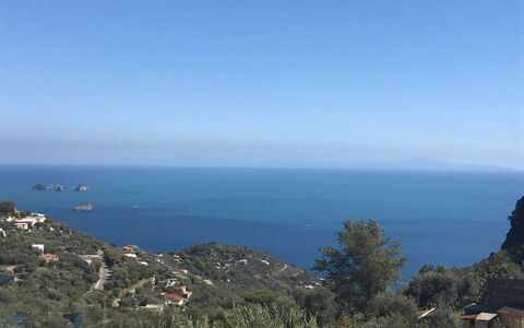 Villa del Saraceno: Sky, Blue, Horizon, Sea, Landscape, Coastal And Oceanic Landforms, Ocean, Coast, Promontory, Headland