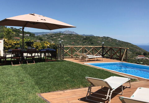 Villa del Saraceno: Swimming Pool, Outdoor Furniture, Resort, Furniture, Eco Hotel, Umbrella, Mountain Range, Leisure, Shade, Sunlounger