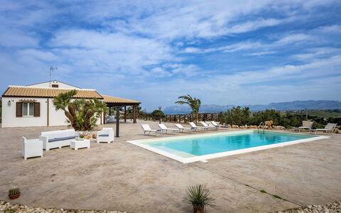 Villa Gea: Sky, Blue, Estate, Shade, Villa, Hacienda, Resort, Eco Hotel