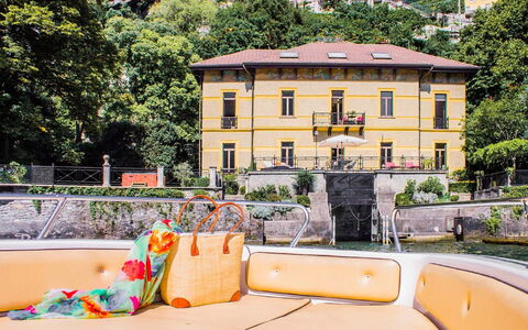 Villa Virginia: Channel, Reflection, Dock, Mansion, Villa, Marina, Resort Town, Canal, Balcony