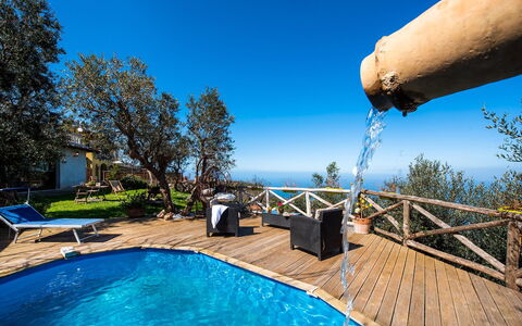 Villa Pandora: Blue, Swimming Pool, Resort, Sunlight, Outdoor Furniture, Eco Hotel, Shade, Resort Town, Villa, Sunlounger