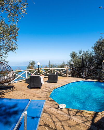 Villa Pandora: Blue, Swimming Pool, Outdoor Furniture, Resort, Shade, Eco Hotel, Chair, Resort Town, Handrail, Hotel