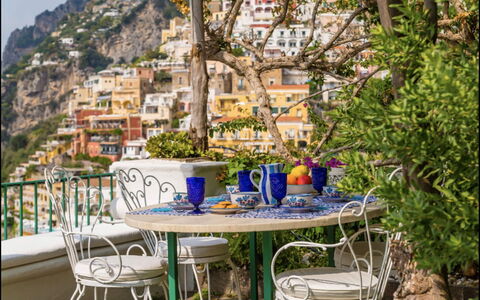 Villa Olivia: Furniture, Flowerpot, Table, Chair, Houseplant, Cut Flowers, Outdoor Table, Vase, Dining Room, Porcelain