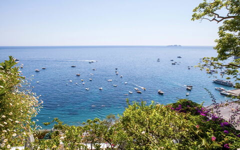 Villa Olivia: Blue, Water, Body Of Water, Sea, Summer, Coastal And Oceanic Landforms, Coast, Horizon, Landscape, Watercraft