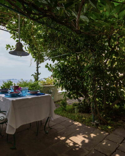 Villa Olivia: Furniture, Table, Chair, Outdoor Table, Outdoor Furniture, Shade, Flowerpot, Garden, Kitchen & Dining Room Table