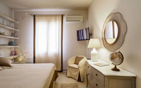 Mulberry House: Furniture, Bed, Bedroom, Interior Design, Wall, Bedding, Bed Sheet, Wood, Ceiling, Room