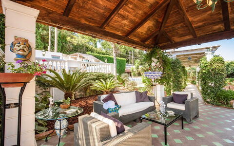 Villa Martina: Furniture, Chair, Resort, Table, Garden, Outdoor Furniture, Eco Hotel, Shade, Patio, Backyard