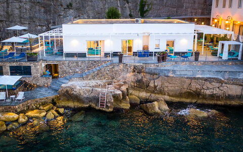 Villa Marina Grande: Coast, Sea, Restaurant, Bay, Resort, Resort Town, Seaside Resort, Hotel, Headland