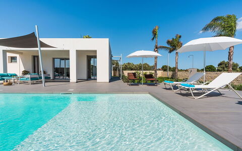 Il Palmeto: Blue, Resort, Swimming Pool, Outdoor Furniture, Eco Hotel, Leisure, Shade, Villa, Hotel