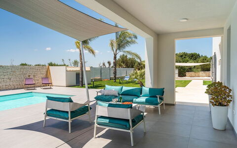 Il Palmeto: Furniture, Outdoor Furniture, Chair, Interior Design, Resort, Shade, Table, Swimming Pool, Floor, Eco Hotel