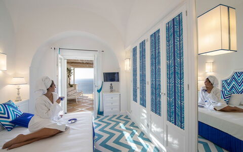 Villa Melissa: Blue, Furniture, Resort, Apartment, Hotel, Outdoor Furniture, Chair, Swimming Pool, Design, Vacation