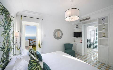 Villa Melissa: Furniture, Interior Design, Sea, Floor, Flooring, Apartment, Resort, Chair, Ocean, Hotel
