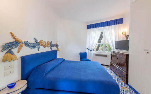 Villa Grazia: Furniture, Interior Design, Flooring, Floor, Bedroom, Bed Sheet, Bed, Linens, Bedding, Room