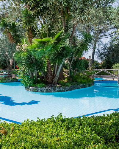 Apartment Amina: Swimming Pool, Resort, Garden, Eco Hotel, Hacienda, Shade, Landscaping, Hotel, Outdoor Furniture, Reflecting Pool