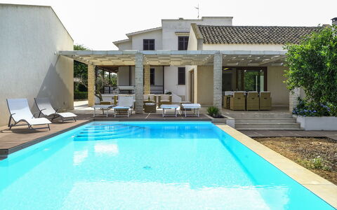 Villa Adriana: Swimming Pool, Resort, Residential Area, Home, Composite Material, Thermae, Eco Hotel, Estate, Shade, Outdoor Furniture