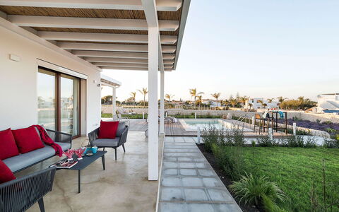 Villa Orietta: Resort, Outdoor Furniture, Swimming Pool, Estate, Shade, Landscaping, Eco Hotel, Hacienda, Outdoor Structure, Villa